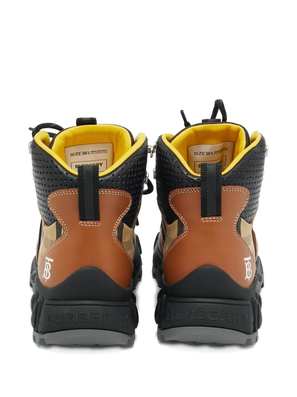 Burberry Pre-Owned Tor hiking boots - Bruin