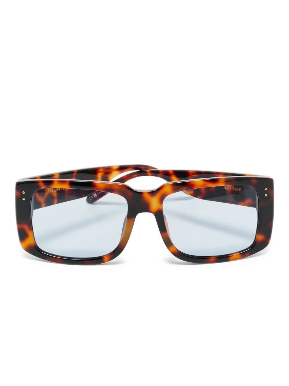 Linda Farrow Morrison rectangle sunglasses | marrón | Image 1