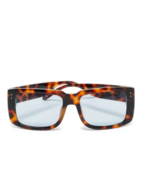 Linda Farrow Morrison rectangle sunglasses