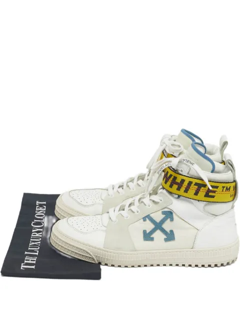 Off-White Pre-Owned Industrial lace-up sneakers