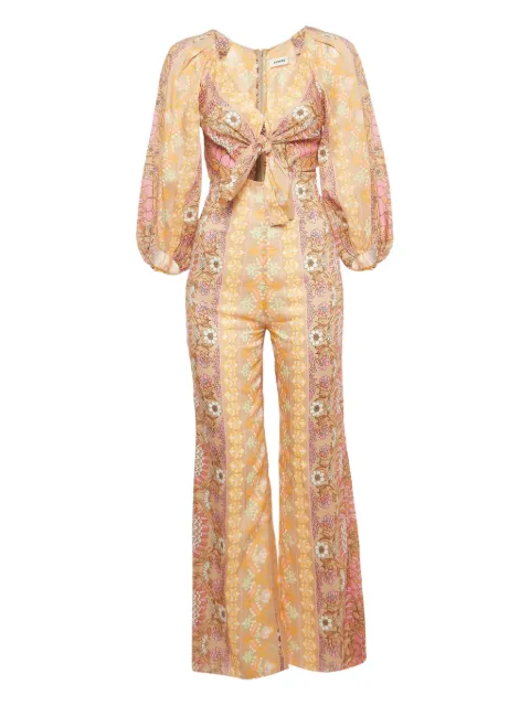 SANDRO floral-detail jumpsuit