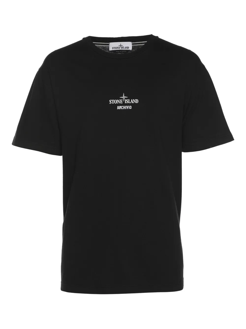 Stone Island T-shirt con grafica - Nero