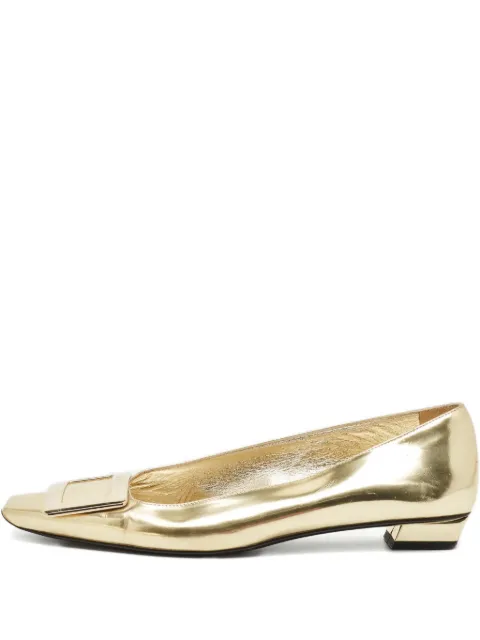Roger Vivier Vintage buckle leather pumps