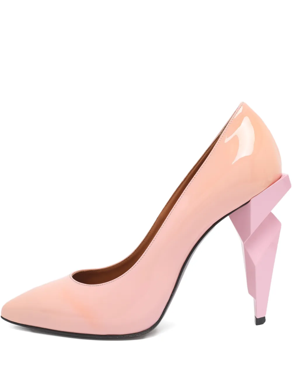 Fendi Pre-Owned patent-leather heeled pumps - Rosa