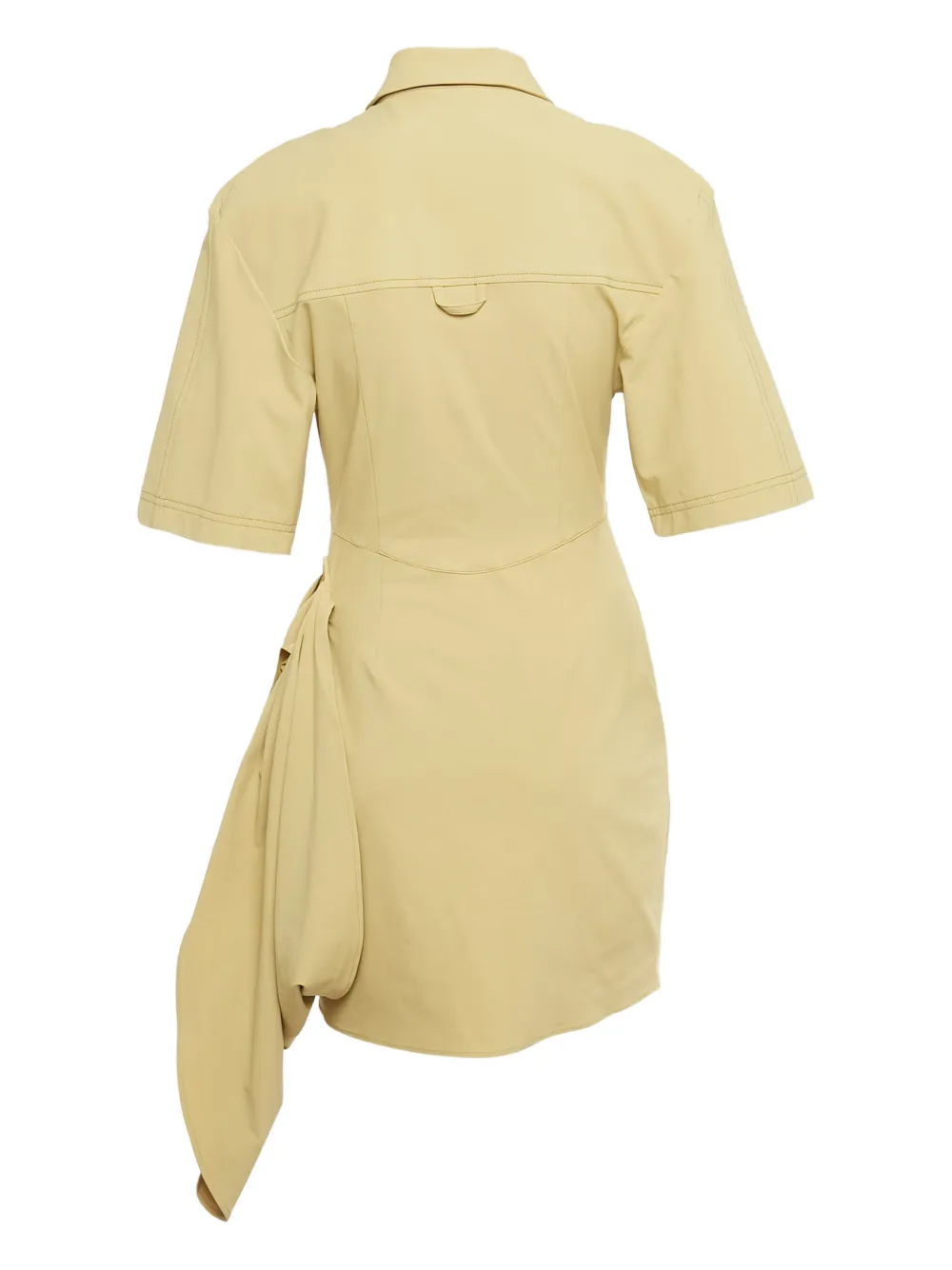 Jacquemus Pre-Owned mini shirt dress - Groen