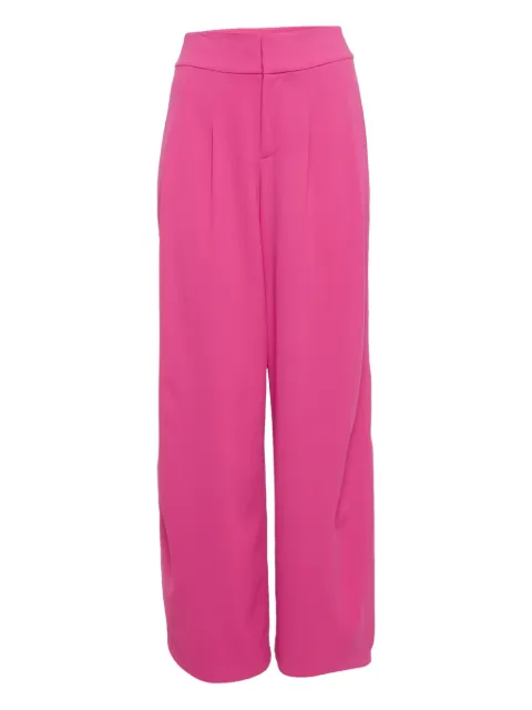 alice + olivia concealed-fastening trousers