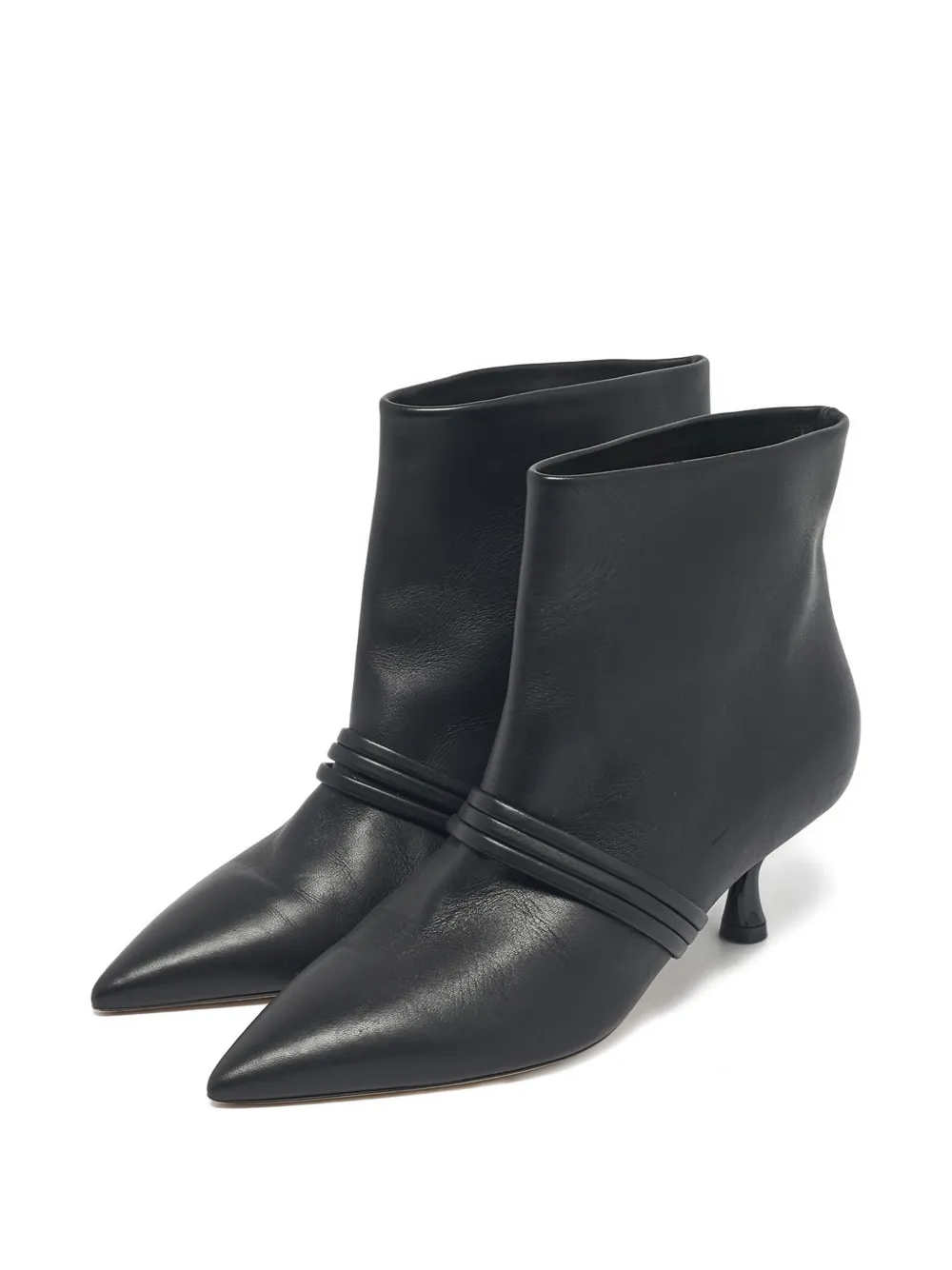 Malone Souliers Madison ankle leather boots - Zwart