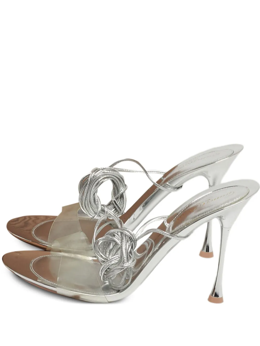 Gianvito Rossi transparent sandals - Weiß