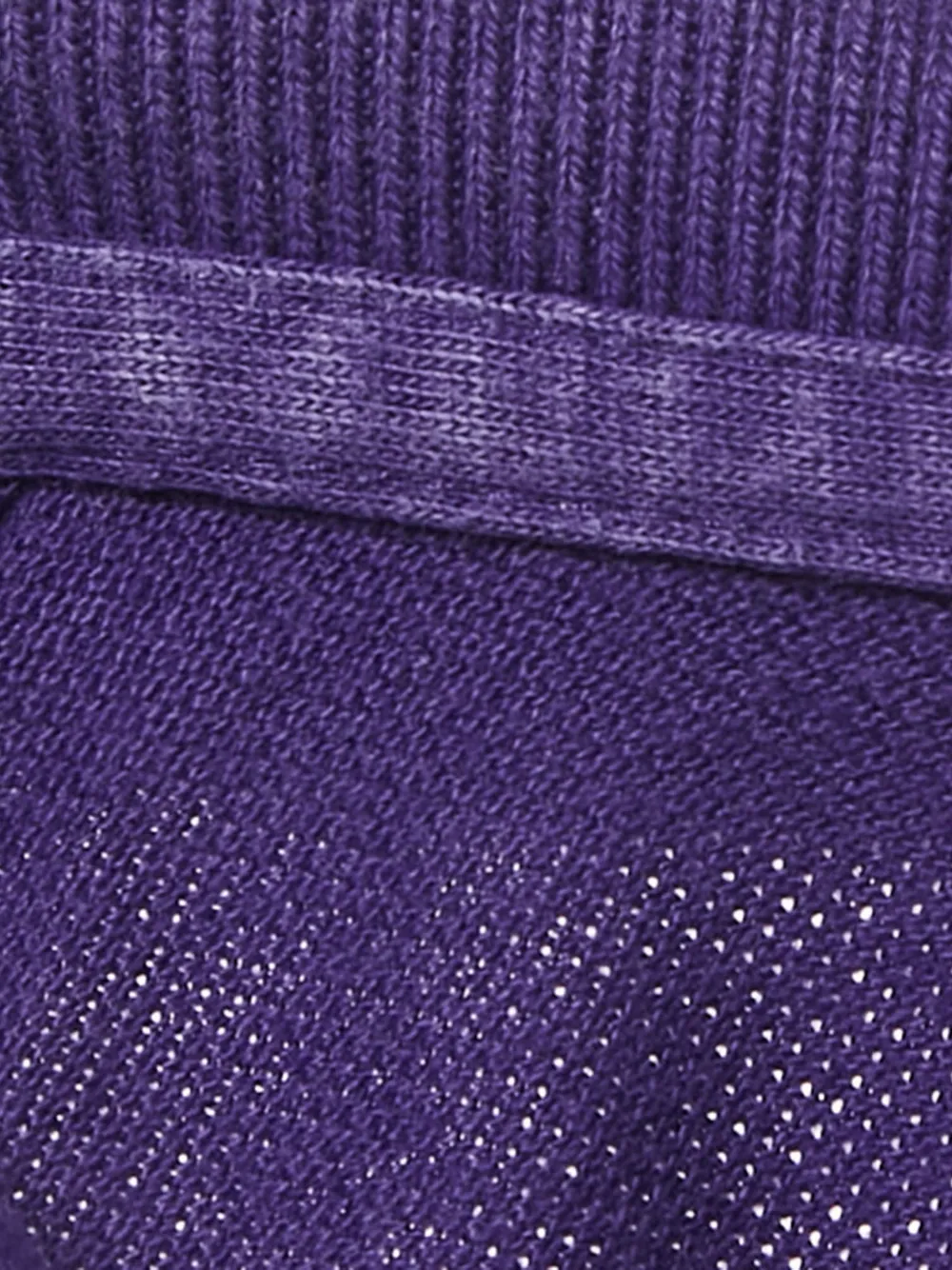 Ralph Lauren Vintage Polo Pony polo-collar midi dress - Paars