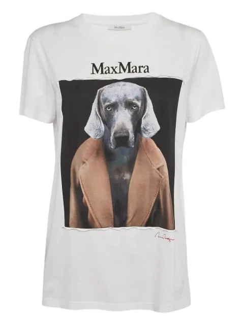 Max Mara cotton print T-shirt