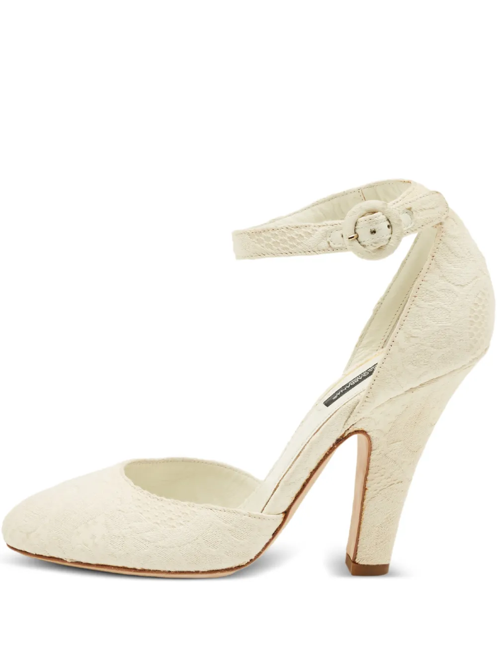 Dolce & Gabbana Pre-Owned Majolica-jacquard pumps - Bianco