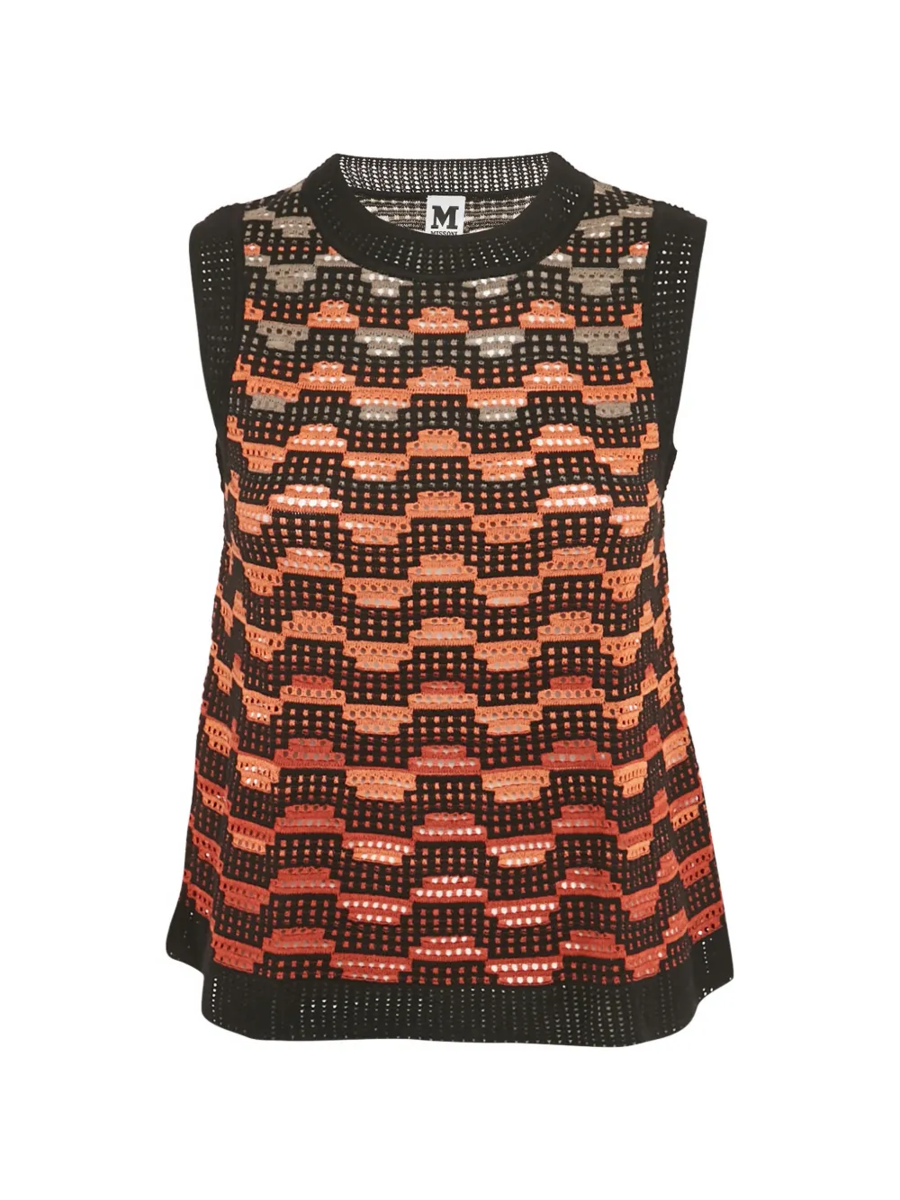 Missoni Pre-Owned knit sleeveless top - Nero