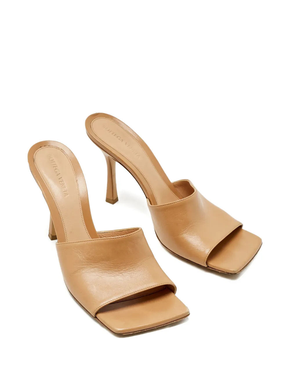 Bottega Veneta Pre-Owned leather sandals - Beige
