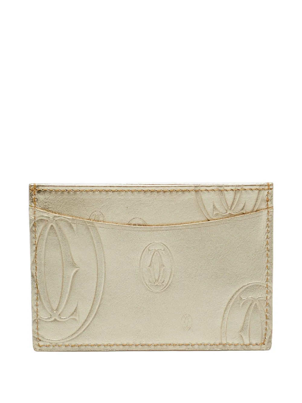 Cartier Happy Birthday leather card holder - Oro