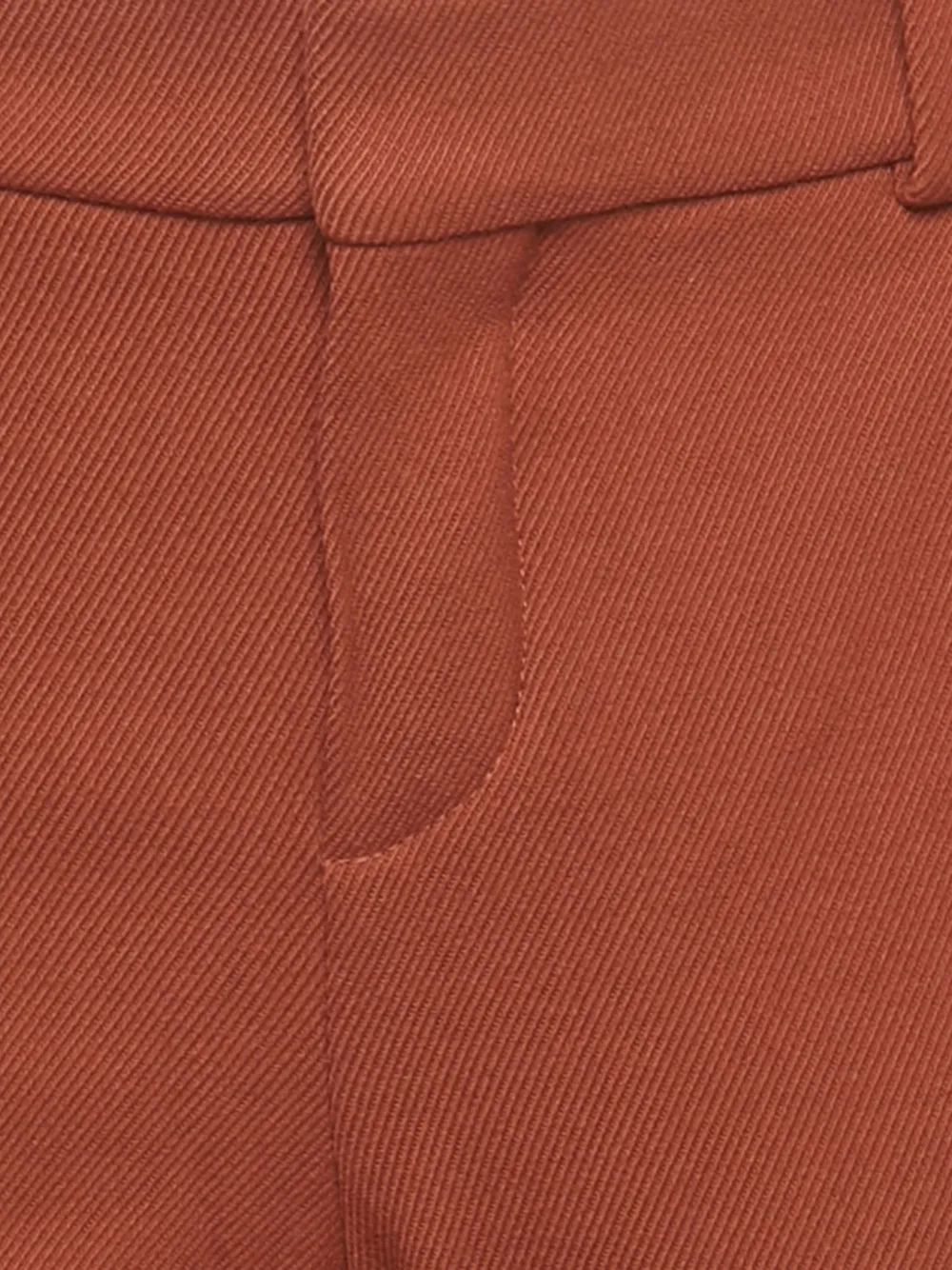 Chloé Pre-Owned straight-leg trousers - Oranje