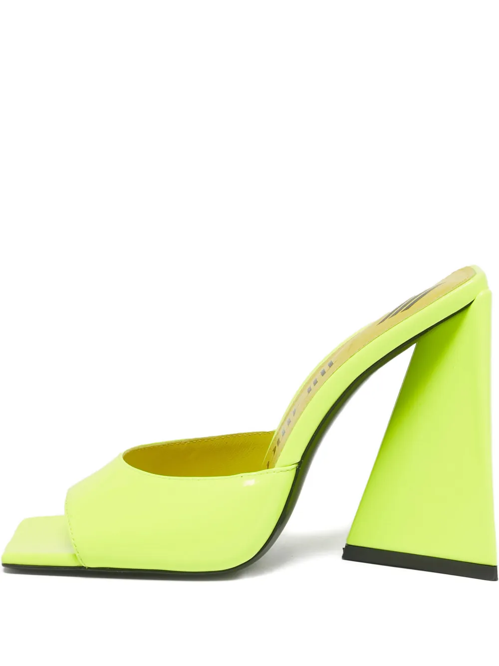 The Attico square-toe sandals | verde | Image 1