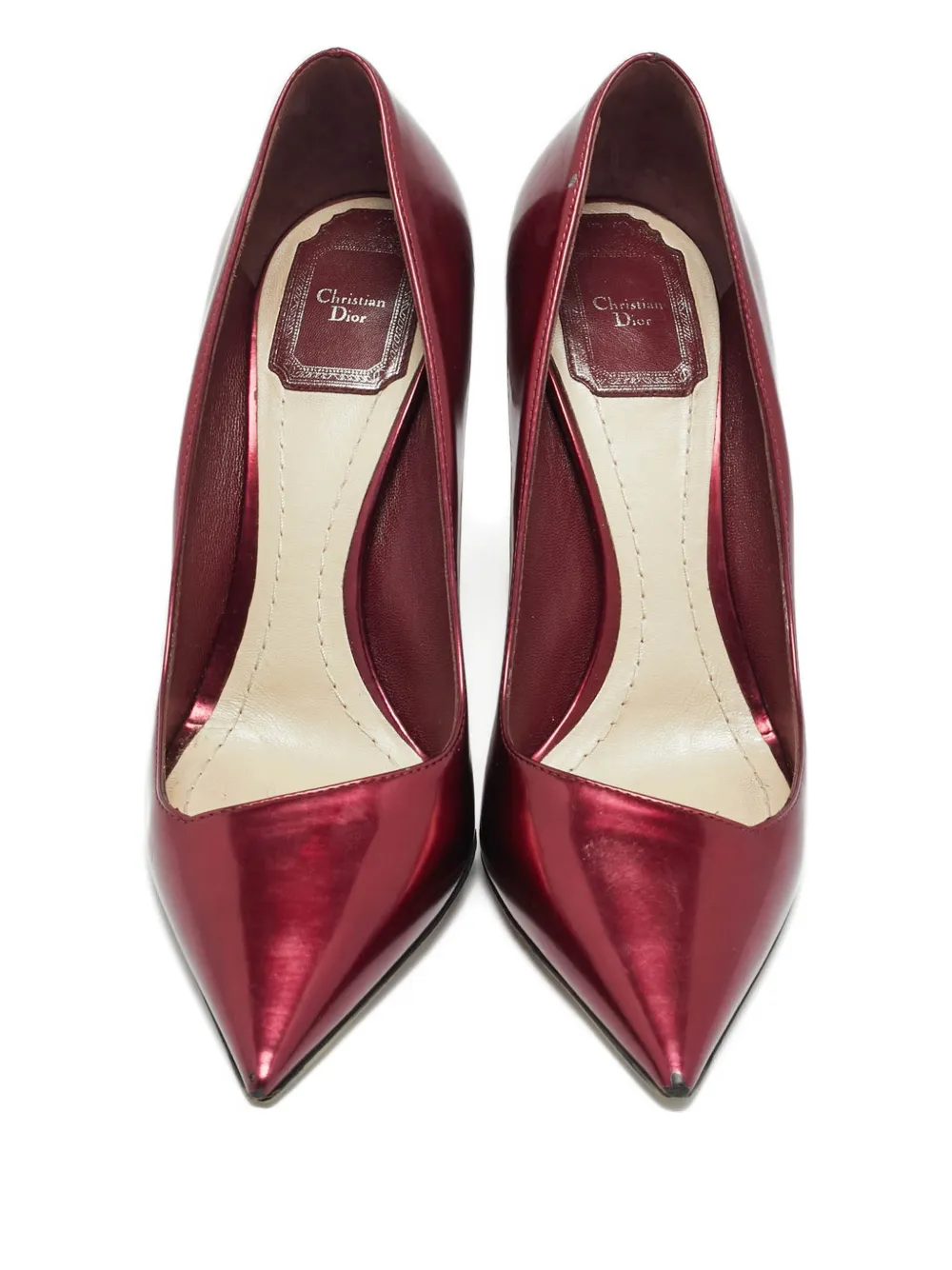 Christian Dior Pre-Owned Dioressence pointed pumps - Rood