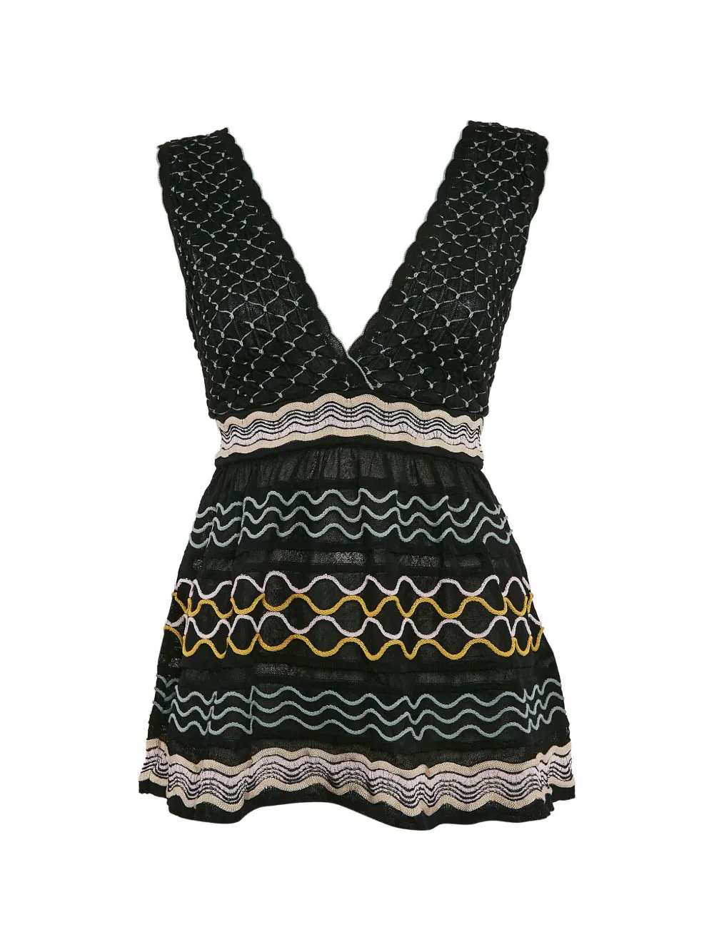 Missoni Pre-Owned knit sleeveless top - Nero