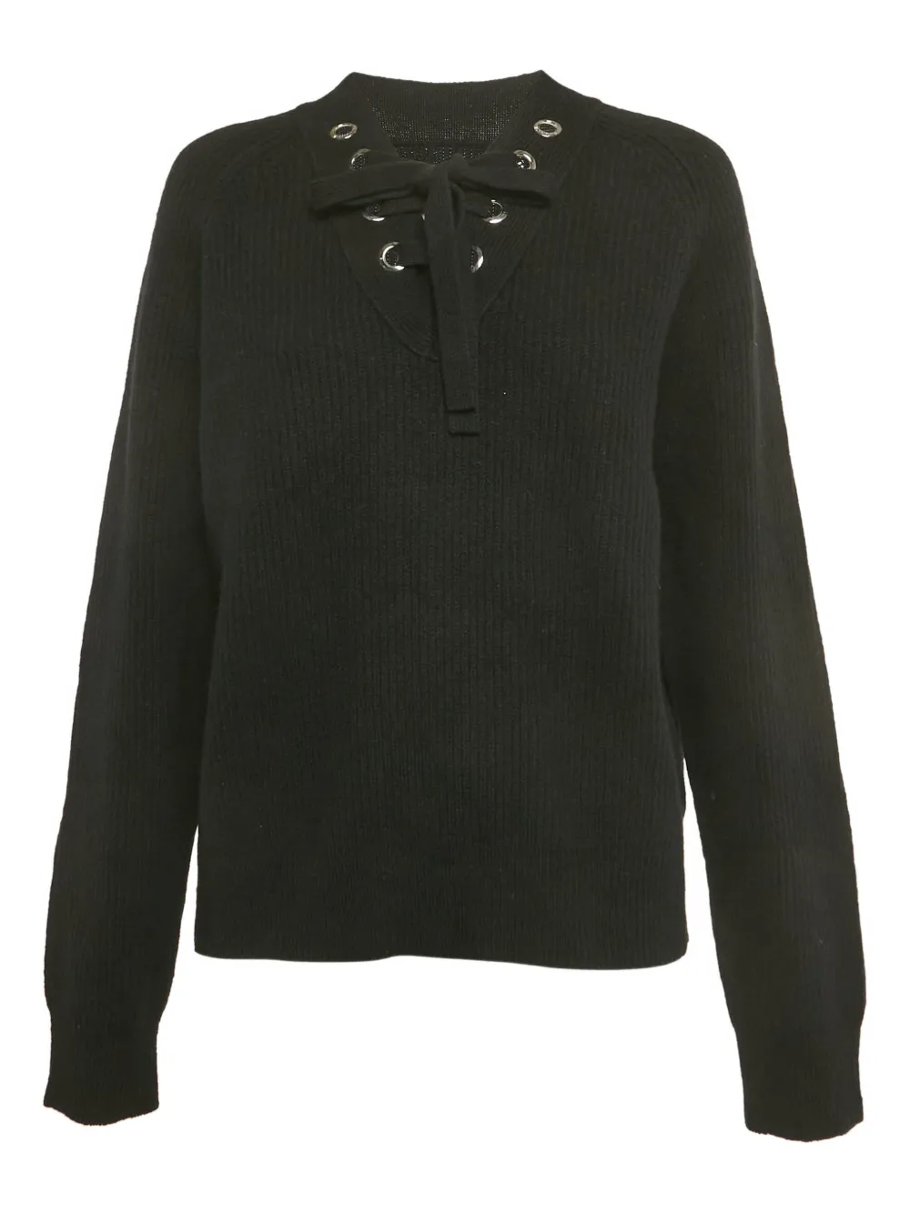 Zadig&Voltaire lace-up sweatshirt - Nero