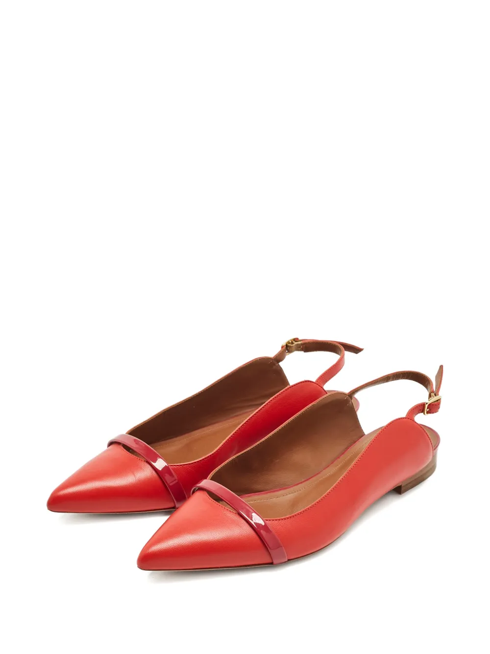 Malone Souliers Marion Luwolt slingback pumps - Rood