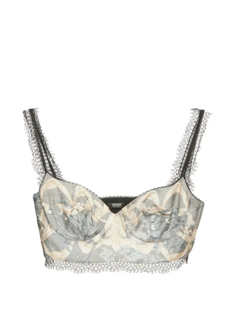 Versace Pre-Owned bralette laced top