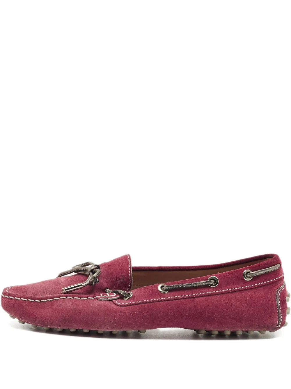 Tod's Vintage Gommino suede loafers - Rosa