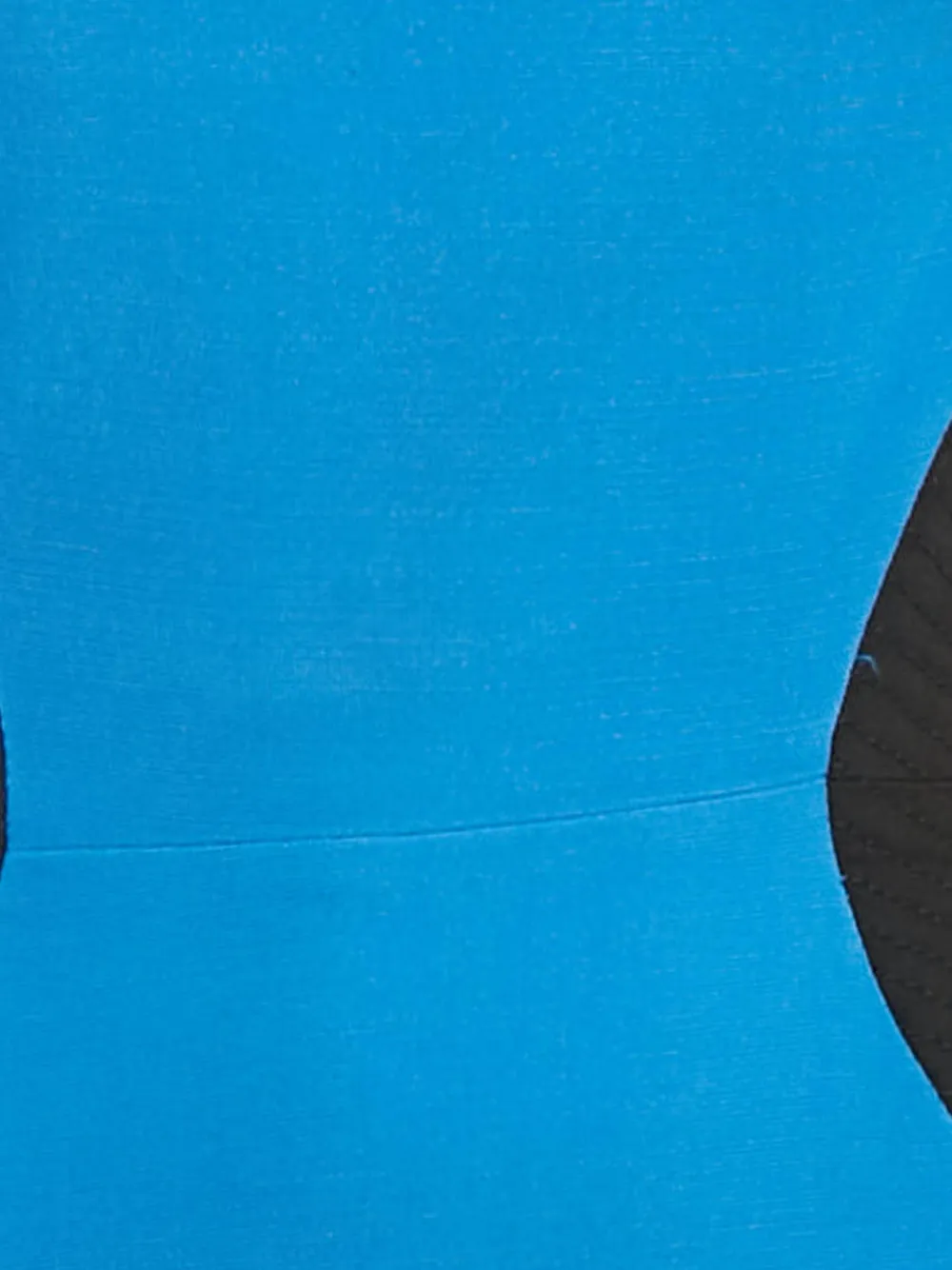 Victoria Beckham panelled midi dress - Blauw