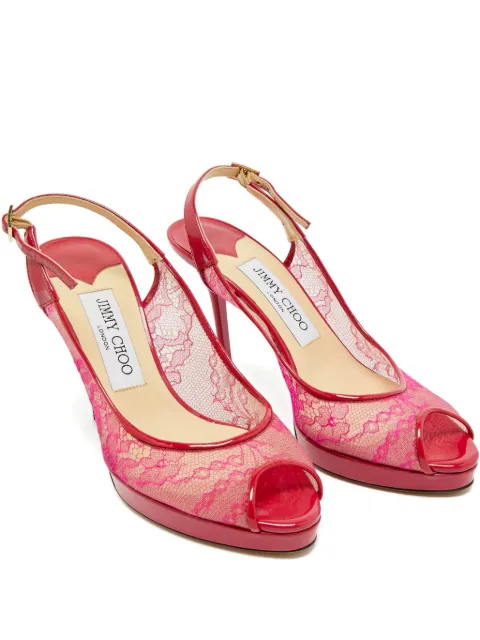 Jimmy Choo Pre-Owned Nova slingback sandals