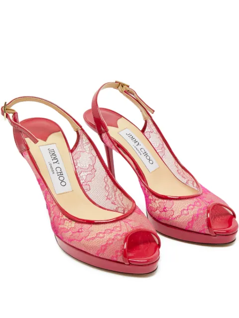 Jimmy Choo Pre-Owned Nova slingback sandals