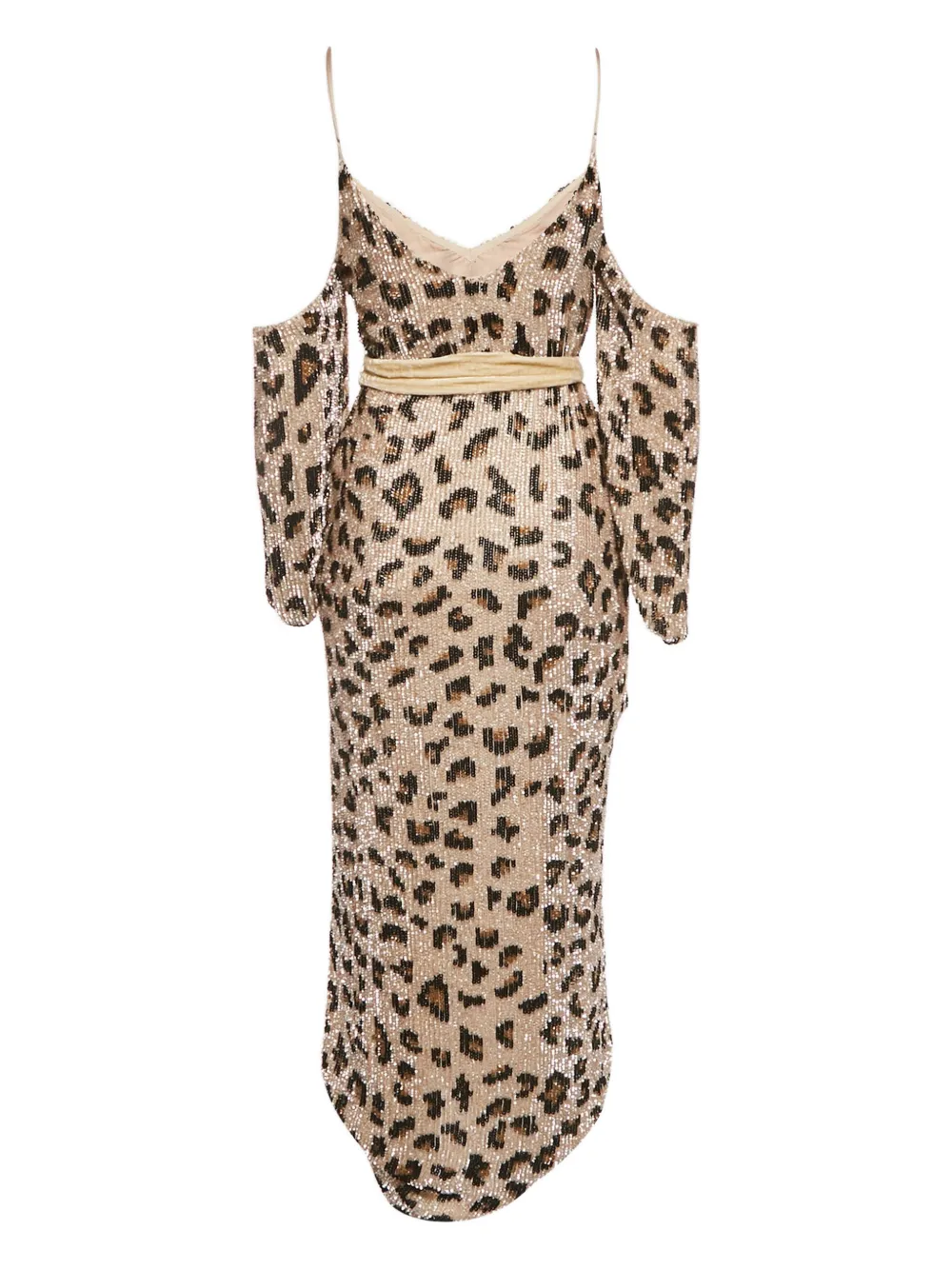 Retrofete leopard-print sequinned dress | Image 2