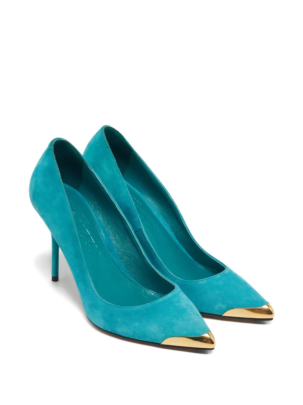 Alexander McQueen Pre-Owned pointed-toe pumps - Blauw