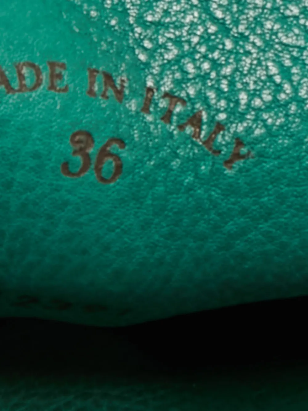 Loro Piana Pre-Owned Suède muiltjes met bedels Groen