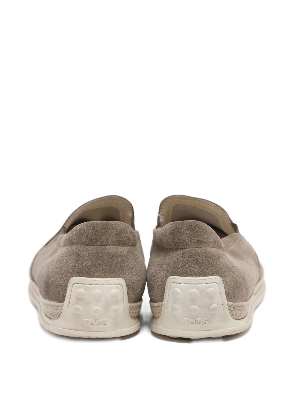 Tod's slip-on suede loafers - Beige