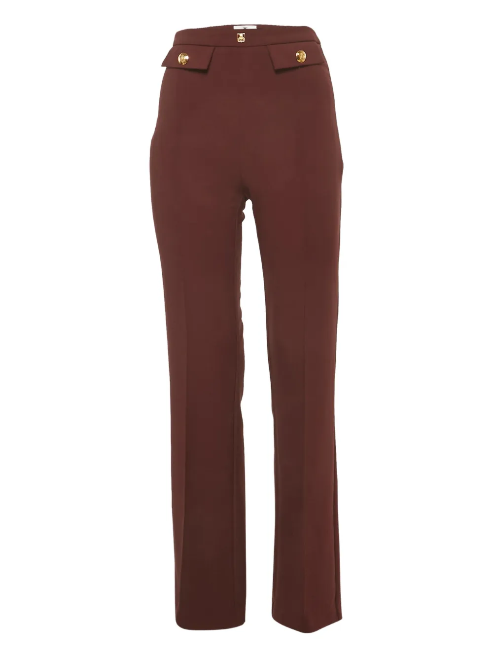 Elisabetta Franchi pocket-detail trousers - Rosso