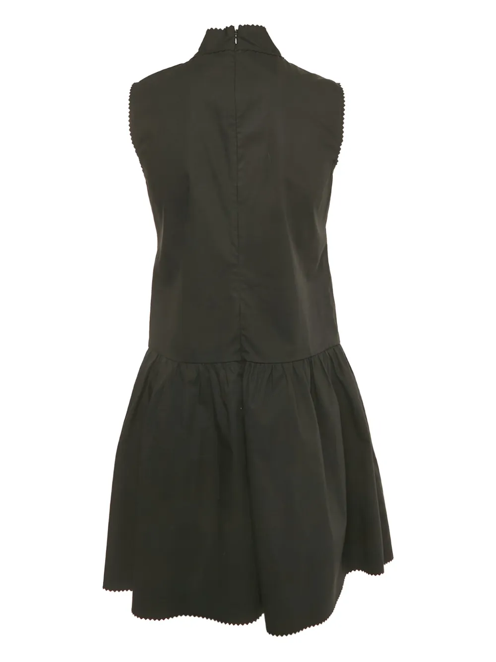 Valentino Pre-Owned bow-detail drop-waist dress - Zwart