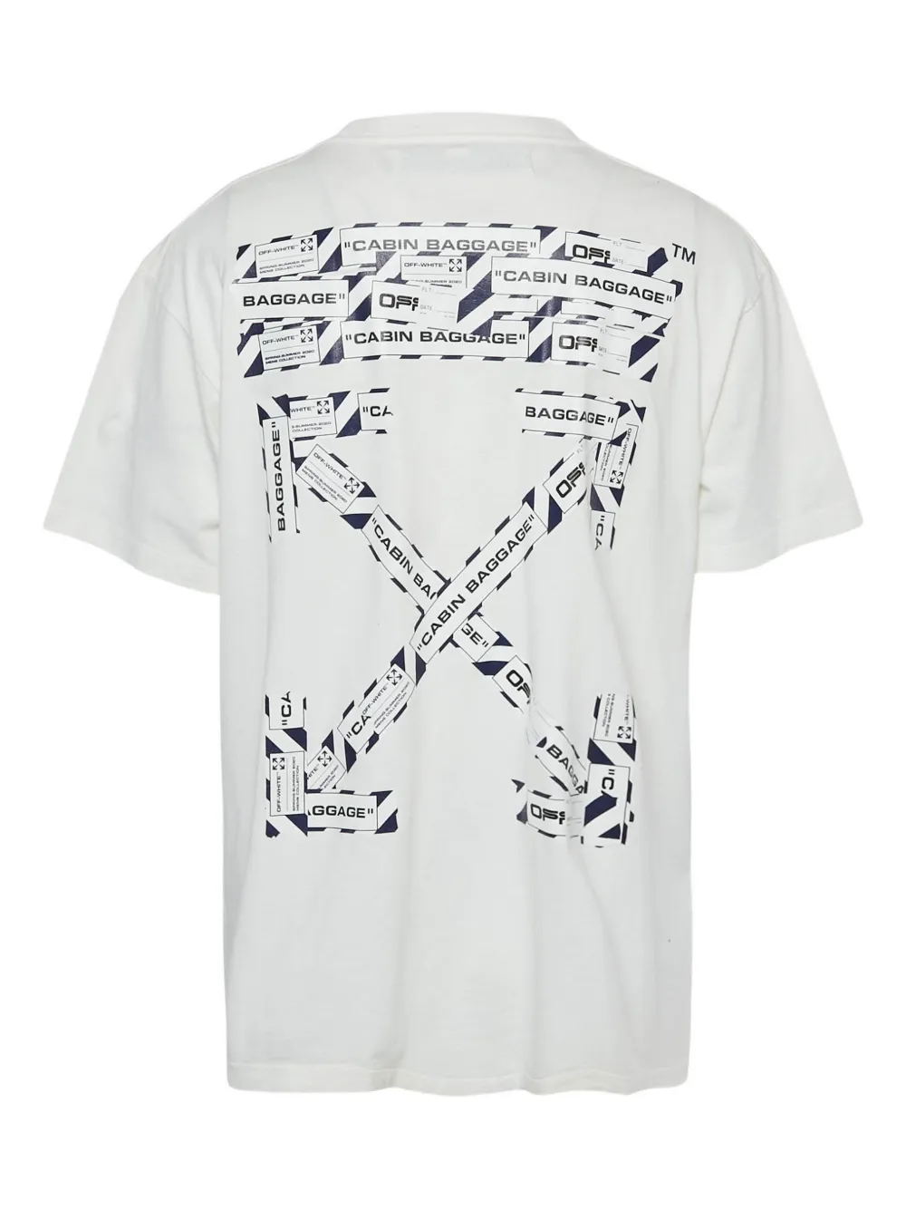 Off-White Pre-Owned playera con logo estampado | Image 2