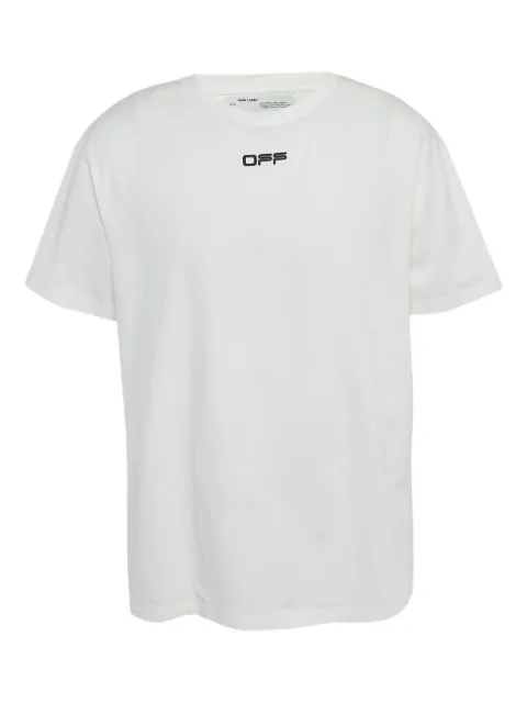 Off-White Pre-Owned camiseta con logo estampado