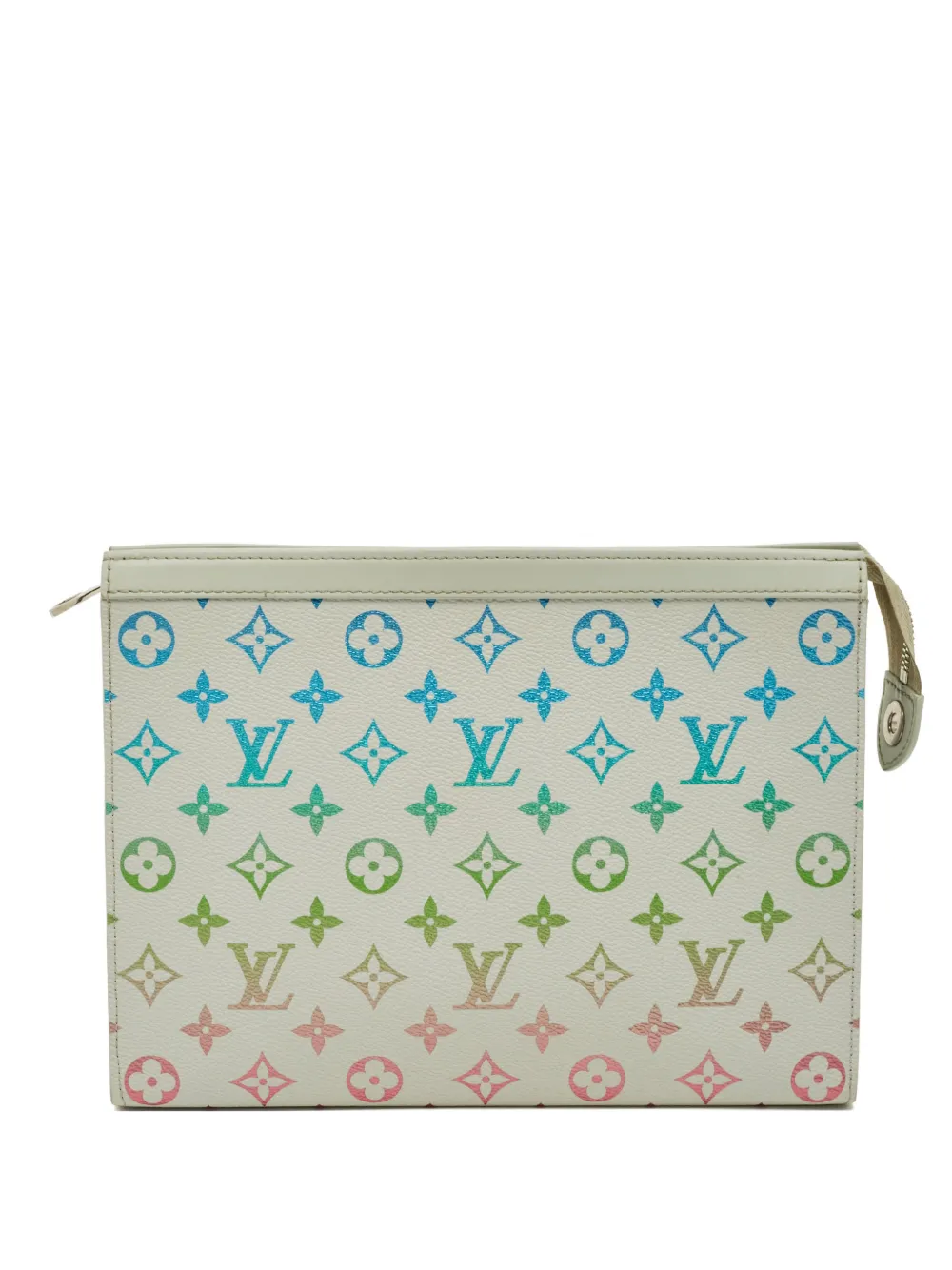 Louis Vuitton Pre-Owned MM Voyage monogram-canvas clutch bag | Neutrals | Image 1