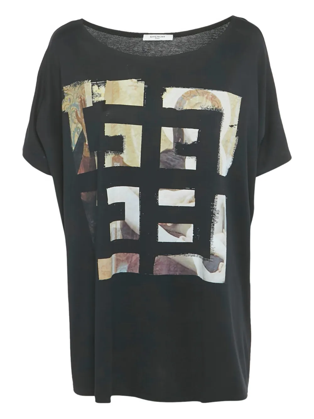 Givenchy Pre-Owned cotton logo T-shirt - Nero