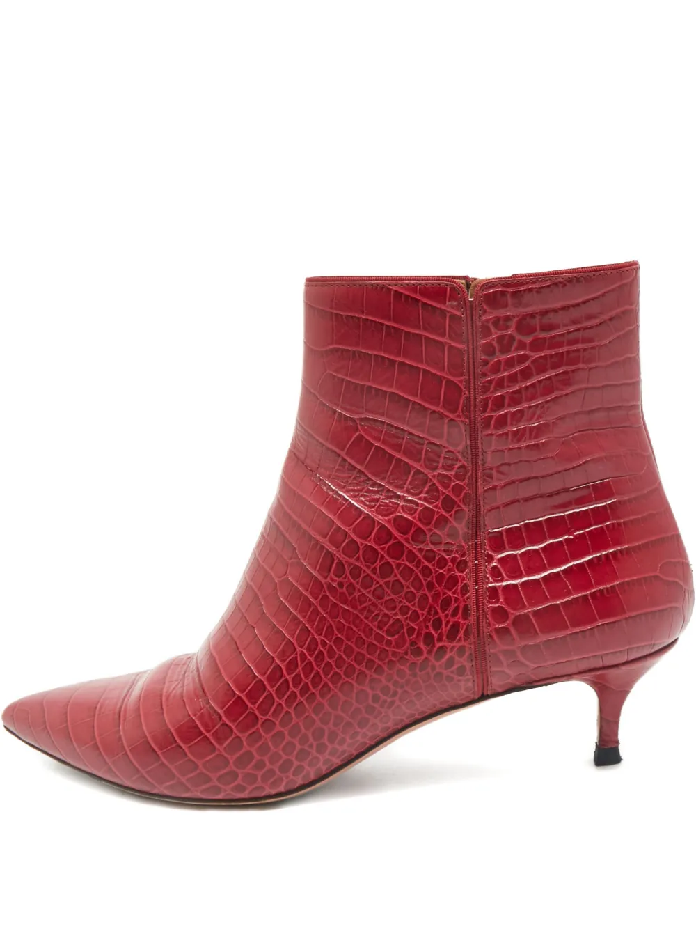 Aquazzura leather boots - Rot
