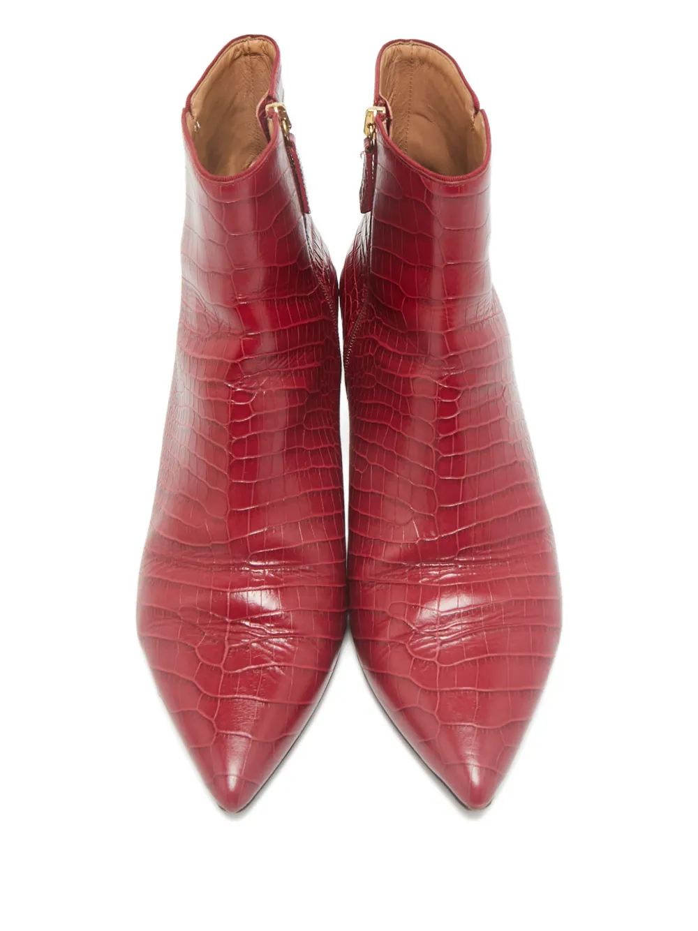 Aquazzura leather boots - Rood