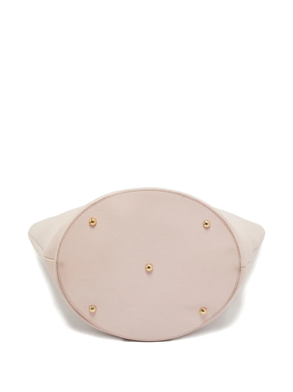 Pre-owned Dolce & Gabbana Miss Alma Leather Tote Bag In Pink