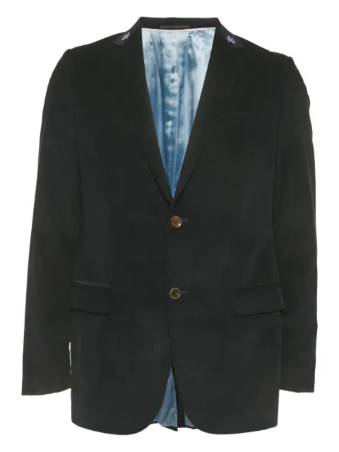 Gucci Pre-Owned embroidered corduroy blazer