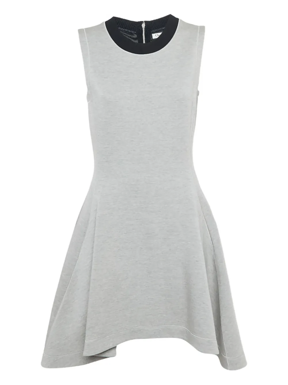 Christian Dior Pre-Owned flared mini dress - Grigio