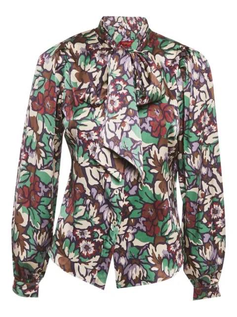 Burberry Pre-Owned floral-print blouse