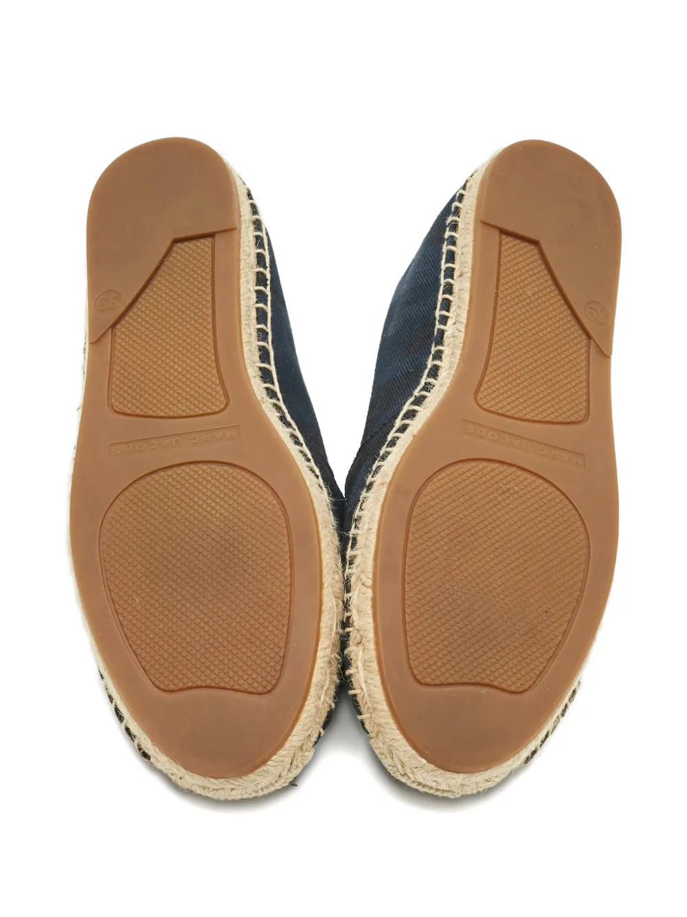 Pre-owned Marc Jacobs 39 Patch Espadrilles In Blue