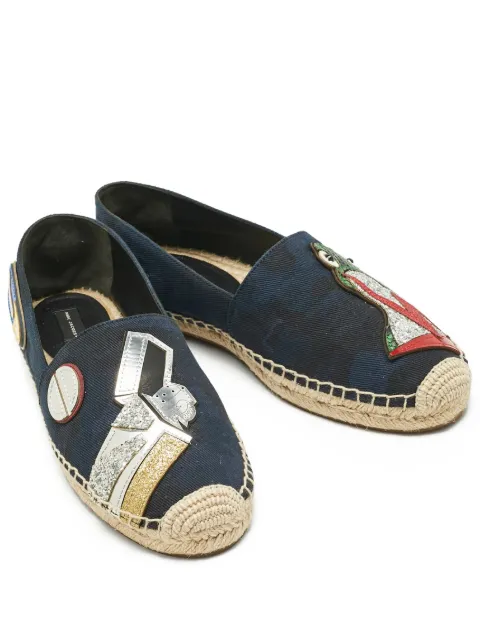 Marc Jacobs 39 patch espadrilles