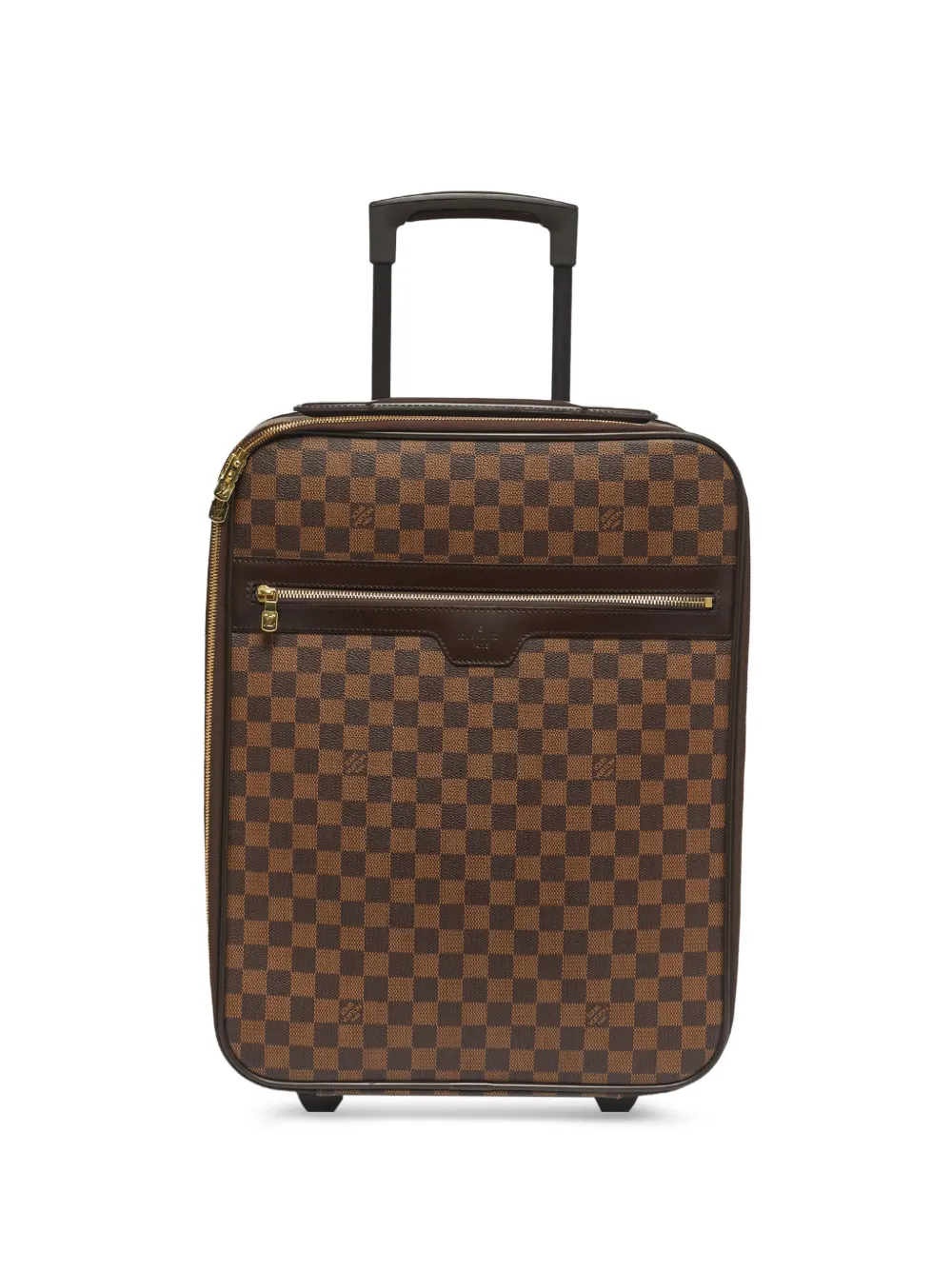 Louis Vuitton Pre-Owned 2005 45 Pegase Damier Ebéne canvas luggage - Braun