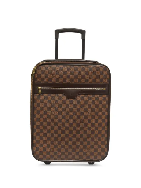Louis Vuitton Pre-Owned Valigia Pegase 45 in tela Damier Ébène 2005