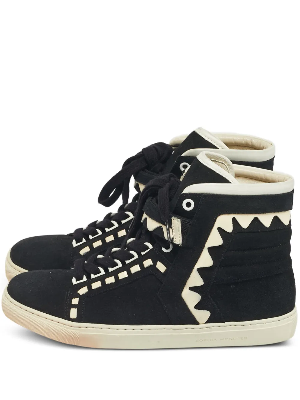 Sophia Webster Riko high-top sneakers - Schwarz